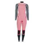 Womens wetsuit ION Amaze Core 5/4 Back Zip Tropical-Palm-Glitch