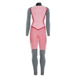 Womens wetsuit ION Amaze Core 5/4 Back Zip Tropical-Palm-Glitch
