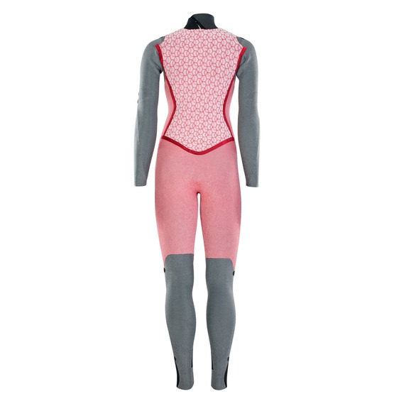 Womens wetsuit ION Amaze Core 5/4 Back Zip Tropical-Palm-Glitch
