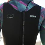 Womens wetsuit ION Amaze Core 5/4 Back Zip Tropical-Palm-Glitch