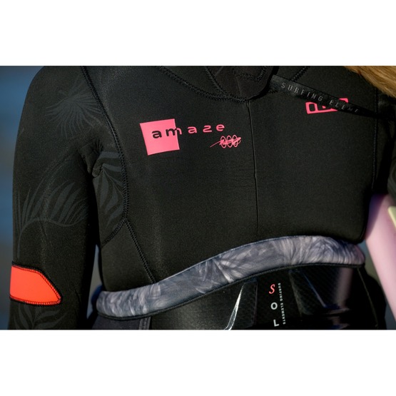 Womens wetsuit ION Amaze Core 4/3 Back Zip Black