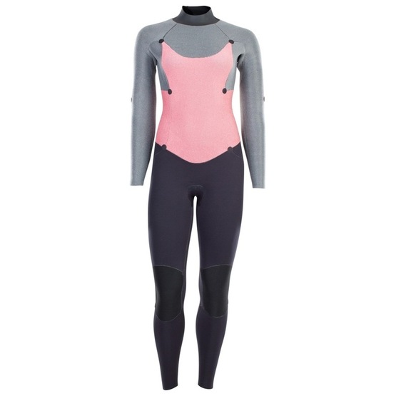 Womens wetsuit ION Element 5/4 Back Zip Black