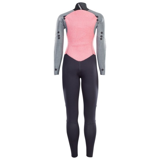 Womens wetsuit ION Element 5/4 Back Zip Black