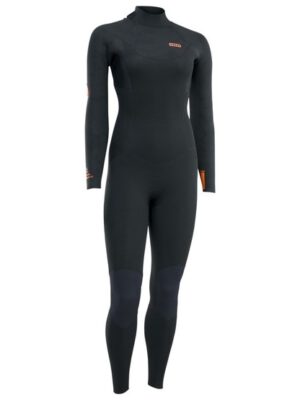 Womens wetsuit ION Element 5/4 Back Zip Black