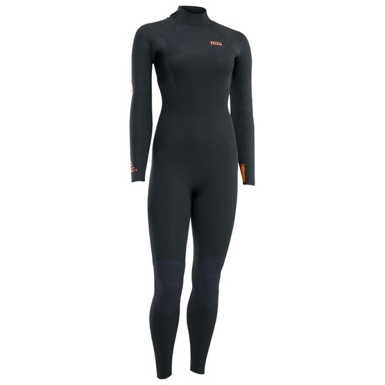 Womens wetsuit ION Element 5/4 Back Zip Black