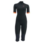 Womens wetsuit ION Element 3/2 Overknee SS Back Zip Black