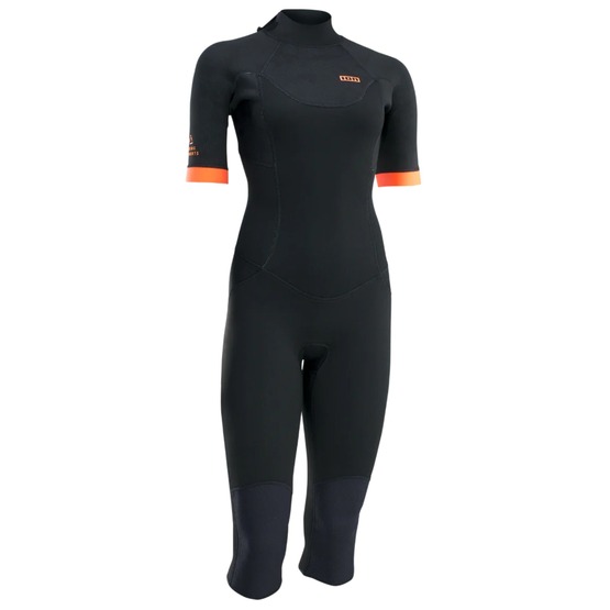 Womens wetsuit ION Element 3/2 Overknee SS Back Zip Black