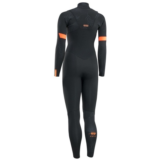 Womens wetsuit ION Amaze Core 5/4 Front Zip Black