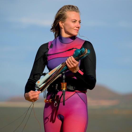 Womens wetsuit ION Amaze Core 4/3 Front Zip Black