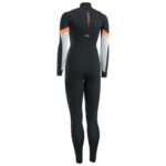 Womens wetsuit ION Element 4/3 Front Zip Black