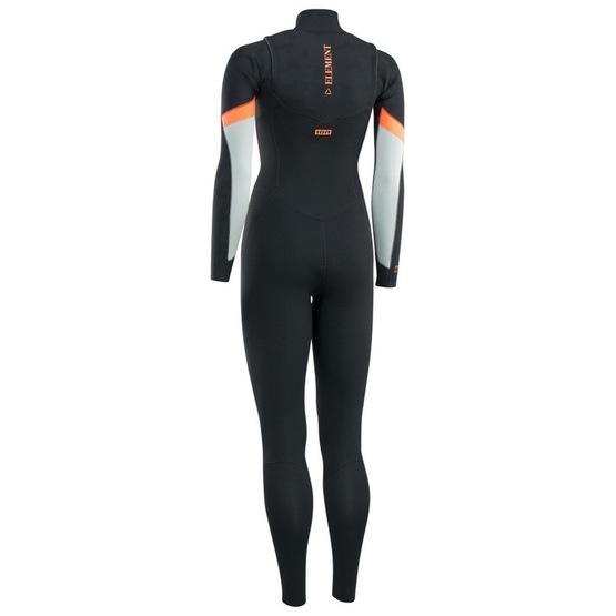 Womens wetsuit ION Element 4/3 Front Zip Black