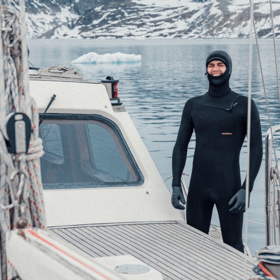 Mens wetsuit Manera Alt Steamer 5/4/3 FZ