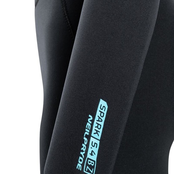 Womens wetsuit NeilPryde Spark Fullsuit 5/4 BZ Black