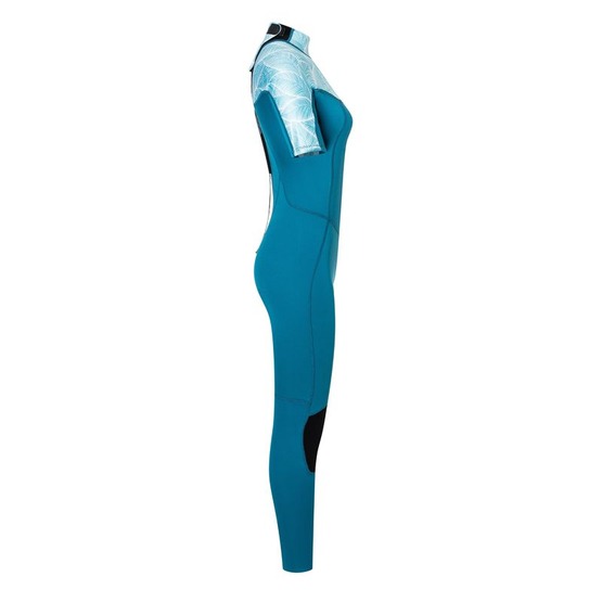 Womens wetsuit NeilPryde Spark Steamer 3/2 BZ Petrol / Floral