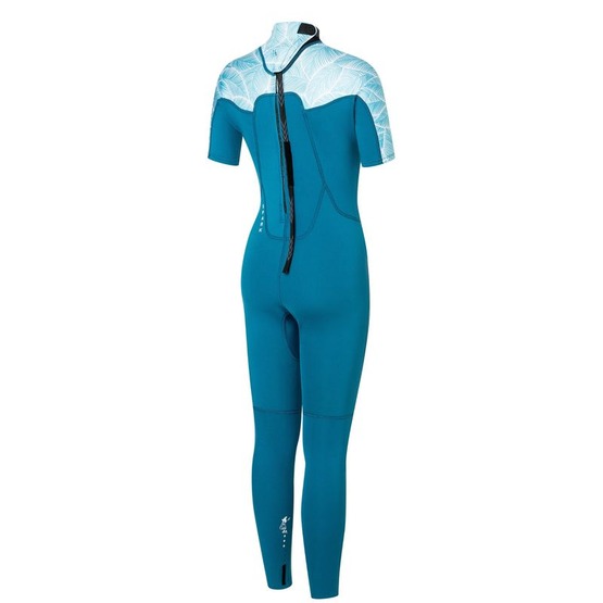 Womens wetsuit NeilPryde Spark Steamer 3/2 BZ Petrol / Floral