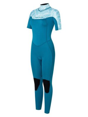 Womens wetsuit NeilPryde Spark Steamer 3/2 BZ Petrol / Floral