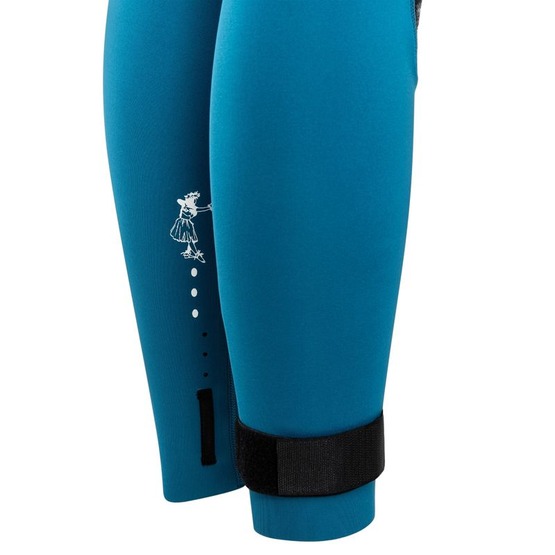 Womens wetsuit NeilPryde Spark Steamer 3/2 BZ Petrol / Floral