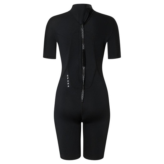 Womens wetsuit NeilPryde Spark S/S Shorty 2/2 BZ Black