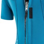 Womens wetsuit NeilPryde Spark S/S Shorty 2/2 BZ Petrol / Floral