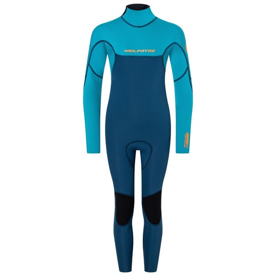 Youth wetsuit NeilPryde Dolphin 5/4/3 BZ Navy / Light Blue