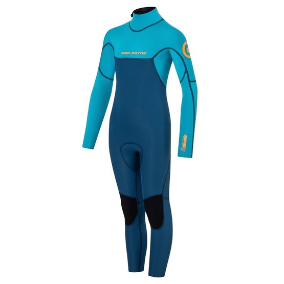 Youth wetsuit NeilPryde Dolphin 5/4/3 BZ Navy / Light Blue