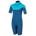 Youth wetsuit NeilPryde Dolphin Shorty 2/2 BZ Navy / Light Blue