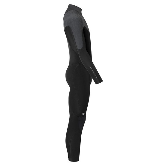 Mens wetsuit NeilPryde Mission Fullsuit GBS 5/4 FZ Black