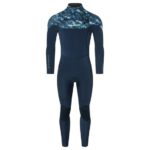 Mens wetsuit NeilPryde Wizard Fullsuit GBS 4/3 FZ Deepblue / Space