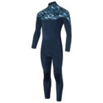 Mens wetsuit NeilPryde Wizard Fullsuit GBS 4/3 FZ Deepblue / Space