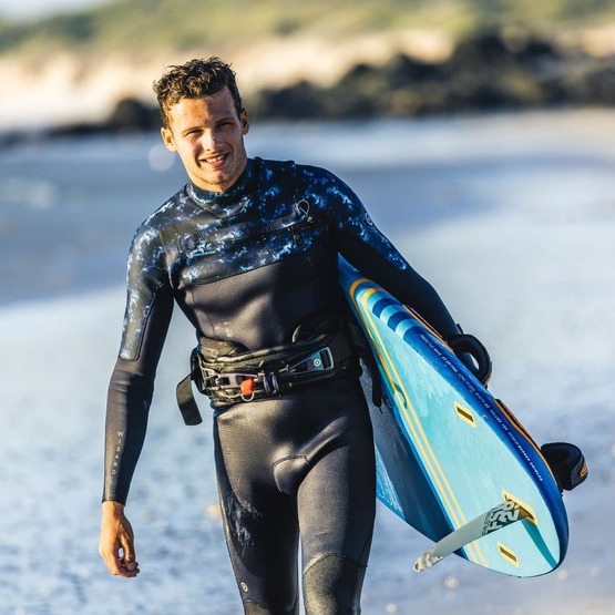 Mens wetsuit NeilPryde Wizard Fullsuit GBS 4/3 FZ Deepblue / Space