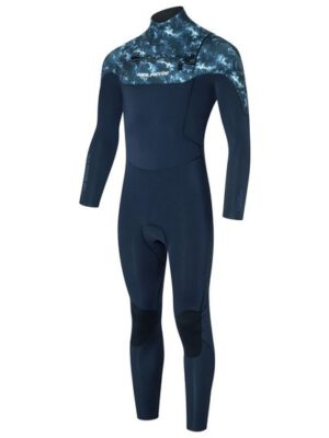 Mens wetsuit NeilPryde Wizard Fullsuit GBS 4/3 FZ Deepblue / Space