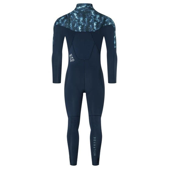 Mens wetsuit NeilPryde Wizard Fullsuit GBS 4/3 FZ Deepblue / Space