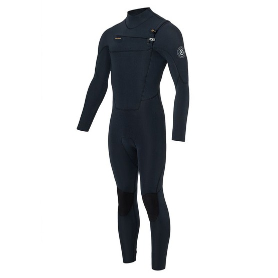 Mens wetsuit NeilPryde Rise Fullsuit GBS 5/4 FZ Black