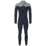 Mens wetsuit NeilPryde Rise Fullsuit GBS 5/4 BZ Black / Grey