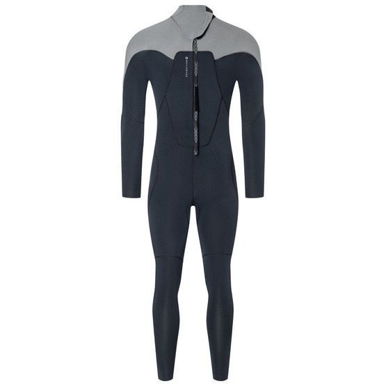 Mens wetsuit NeilPryde Rise Fullsuit GBS 5/4 BZ Black / Grey