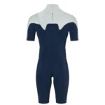Mens wetsuit NeilPryde Rise Shorty S/S FL 2/2 FZ Navy / Lightgrey