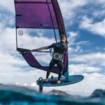 Windsurf sail NeilPryde V8 Flight 2024 Purple
