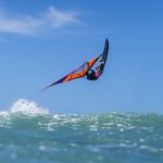 Windsurf sail NeilPryde Combat PRO Fuse 2025 Juicy Orange/Purple