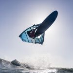 Windsurf sail NeilPryde Combat PRO Fuse 2025 Juicy Orange/Purple