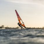 Windsurf sail NeilPryde Combat PRO Fuse 2025 Juicy Orange/Purple