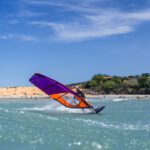 Windsurf sail NeilPryde Combat PRO Fuse 2025 Juicy Orange/Purple