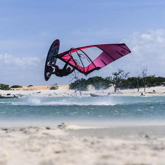Windsurf sail NeilPryde Wizard PRO 2025 Hot Pink/Berry