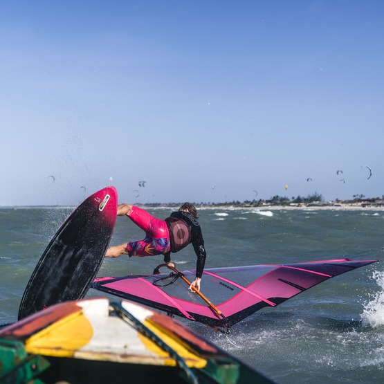 Windsurf sail NeilPryde Wizard PRO 2025 Hot Pink/Berry
