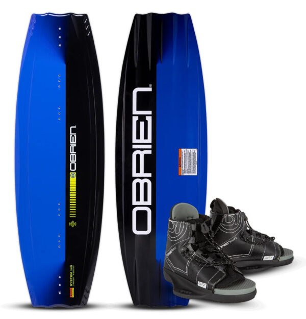 O'Brien System Wakeboard Package w/ Clutch Bindings 2026