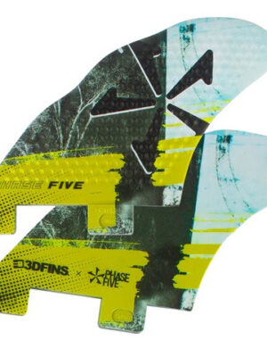Phase Five 3D Speed Base Twin Fin Set- Diamond