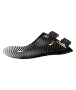 Ronix 4.5 in Button Flo Thru Surf Fin [Carbon]