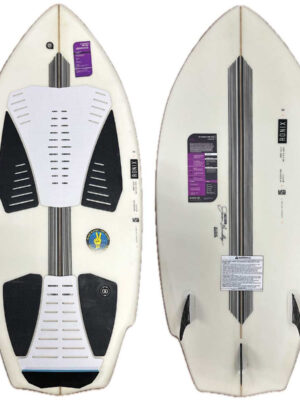 Ronix M50 Wakesurf Board [White/Carbon/Stringer]