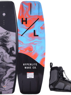 Hyperlite Session Wakeboard Package w/ Remix Bindings 2024