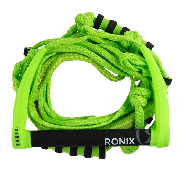 Ronix Silicone Bungee Wakesurf Rope w/ Handle (Volt Green)