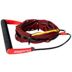 Liquid Force Team w/ H-Braid Wakeboard Rope & Handle Combo [Red/Black] 70'